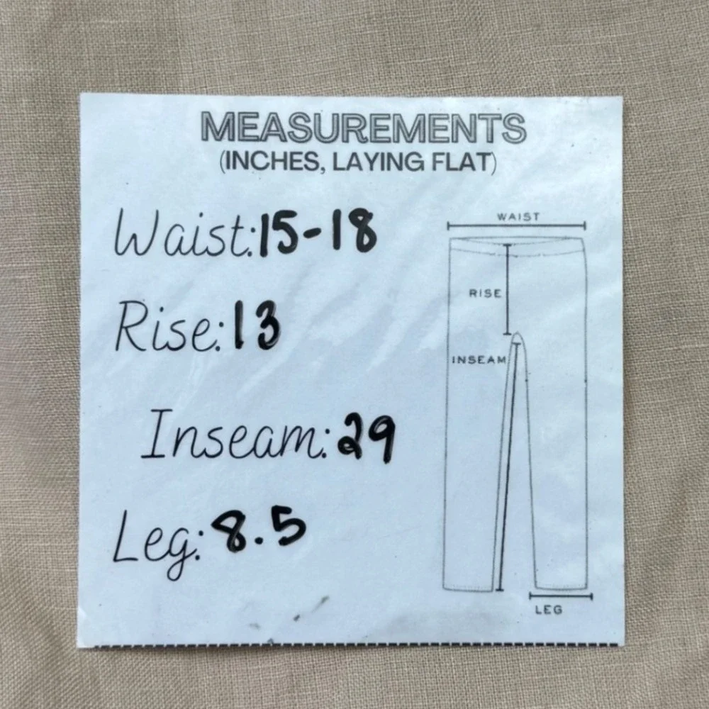 Quince Women Linen Pants Medium Beige High Rise Elastic Waist Straight Leg